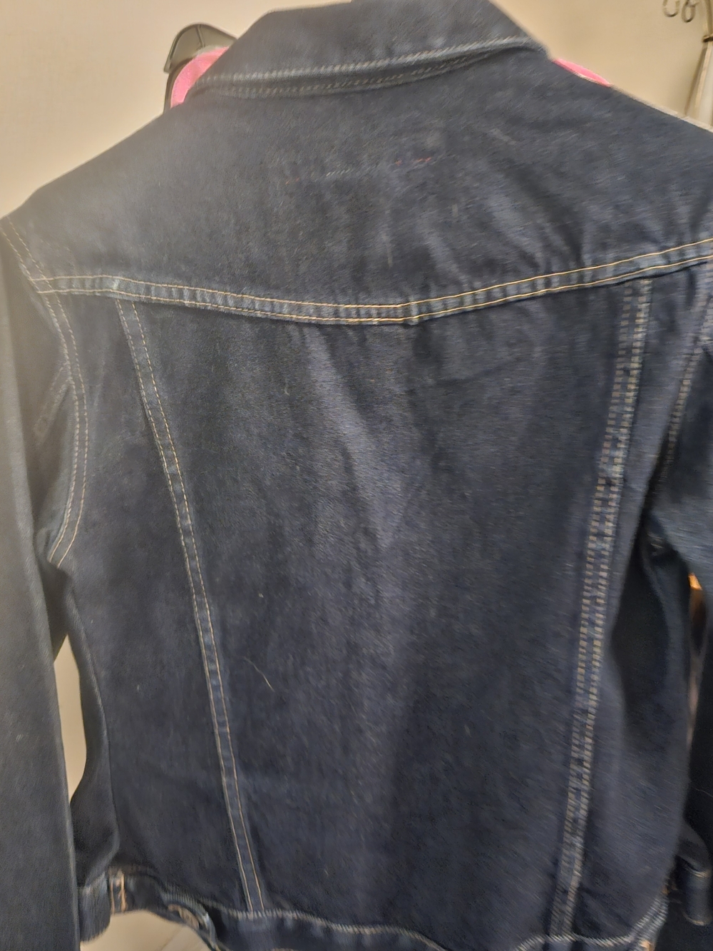 Custom Punk Denim Jacket Psychobilly Rockabilly - Picture 4 of 4